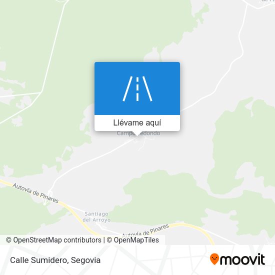 Mapa Calle Sumidero