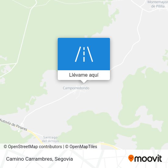 Mapa Camino Carrambres