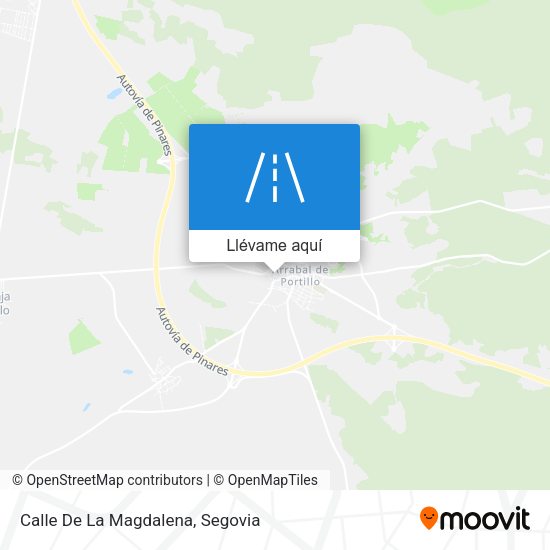 Mapa Calle De La Magdalena