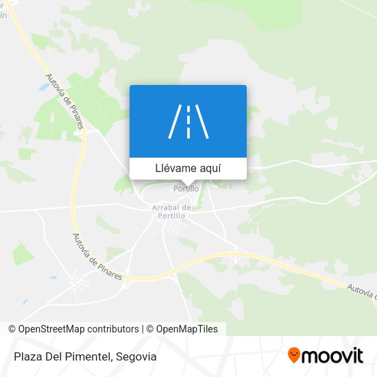 Mapa Plaza Del Pimentel