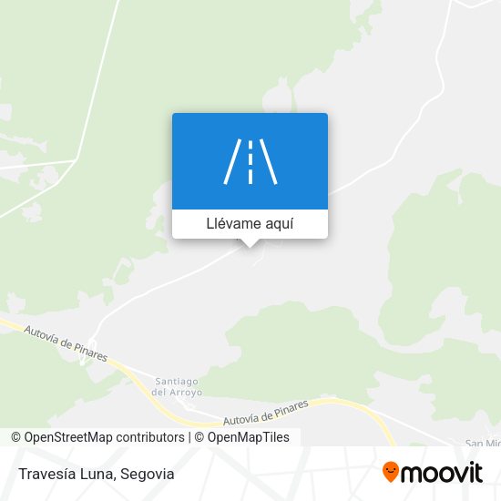 Mapa Travesía Luna