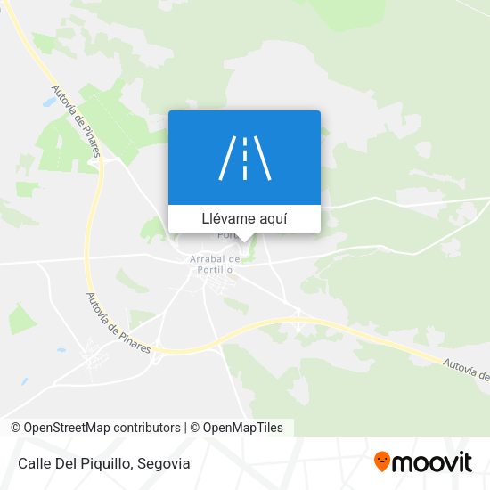 Mapa Calle Del Piquillo