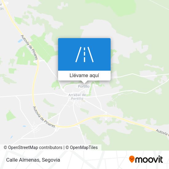 Mapa Calle Almenas