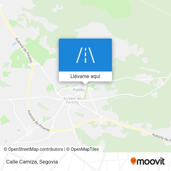 Mapa Calle Camiza