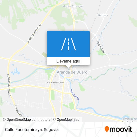 Mapa Calle Fuenteminaya