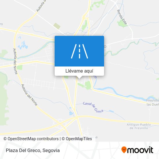 Mapa Plaza Del Greco