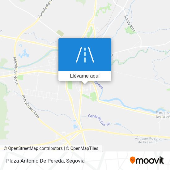 Mapa Plaza Antonio De Pereda