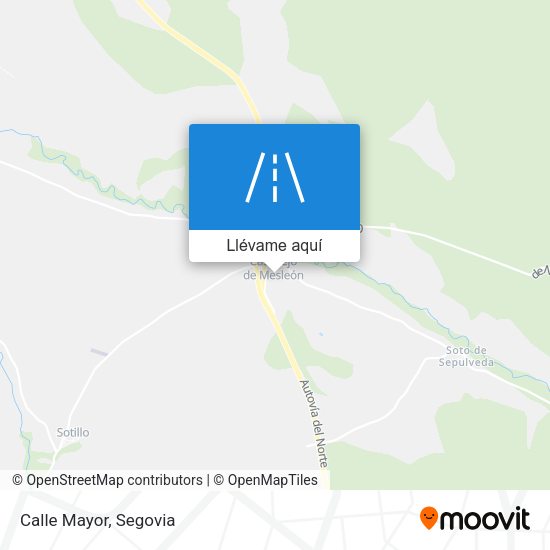 Mapa Calle Mayor