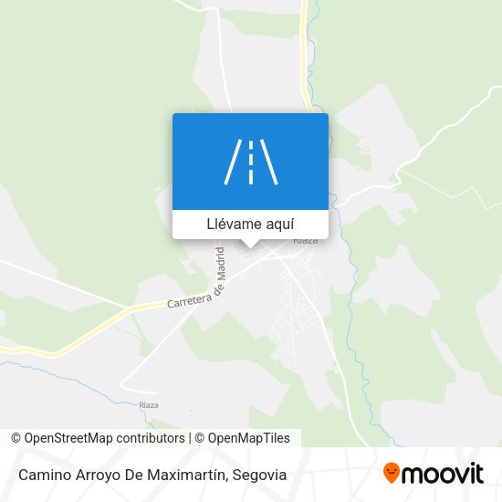 Mapa Camino Arroyo De Maximartín