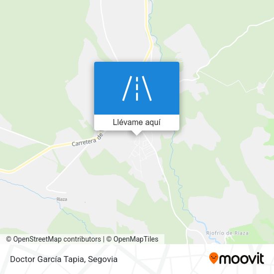Mapa Doctor García Tapia