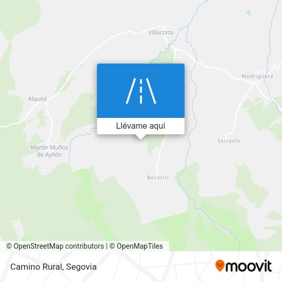 Mapa Camino Rural