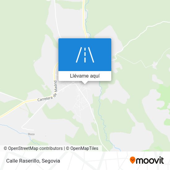 Mapa Calle Raserillo