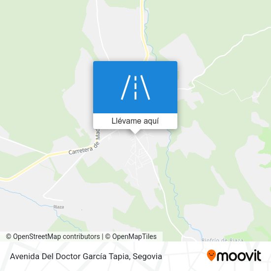 Mapa Avenida Del Doctor García Tapia