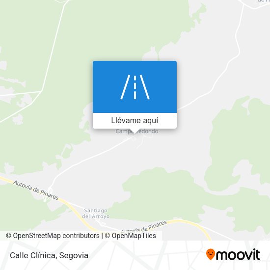 Mapa Calle Clínica