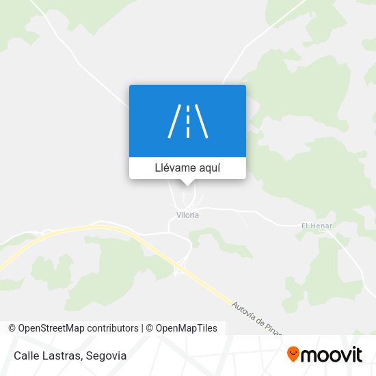 Mapa Calle Lastras