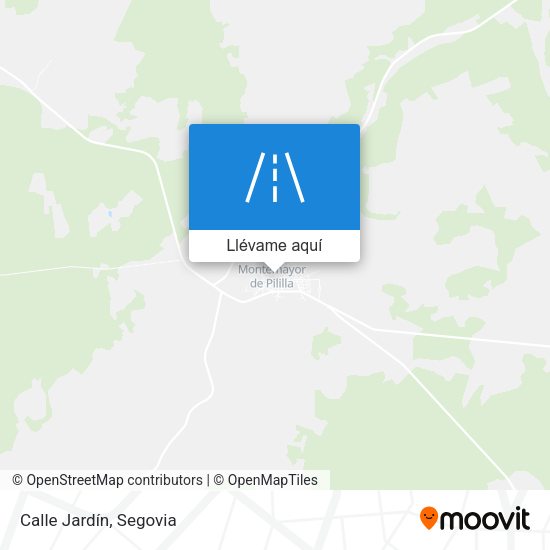 Mapa Calle Jardín