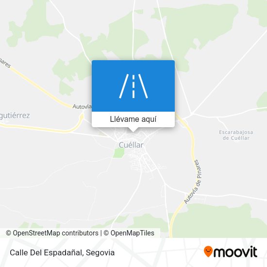 Mapa Calle Del Espadañal