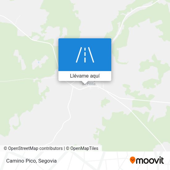 Mapa Camino Pico