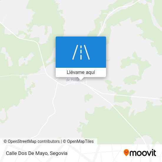 Mapa Calle Dos De Mayo