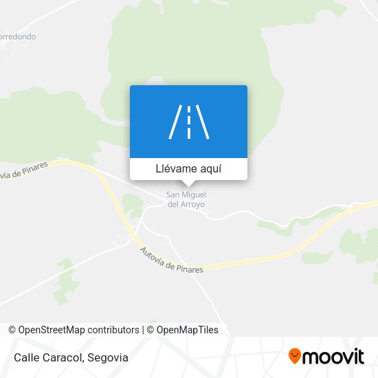 Mapa Calle Caracol