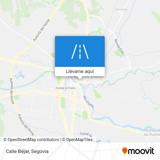 Mapa Calle Béjar