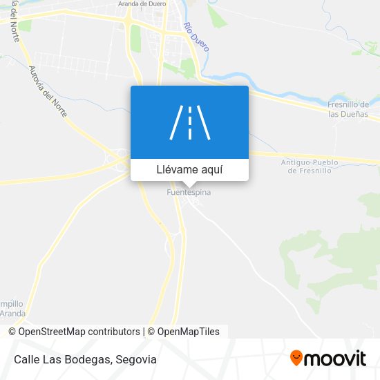 Mapa Calle Las Bodegas