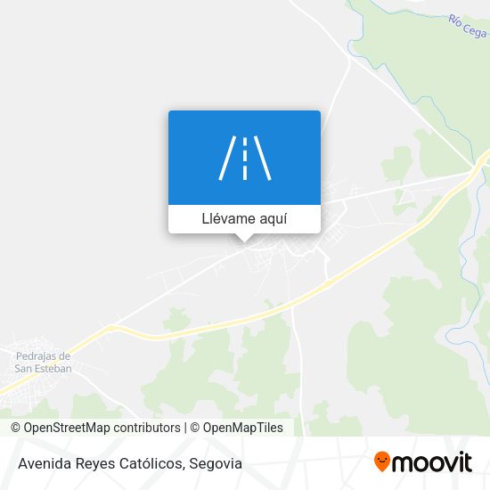 Mapa Avenida Reyes Católicos