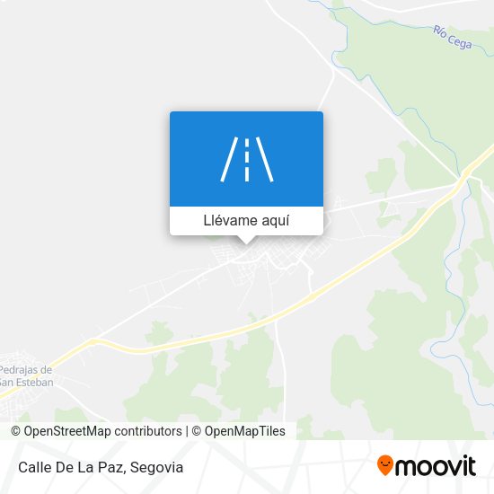 Mapa Calle De La Paz