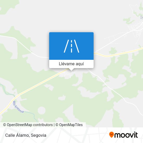 Mapa Calle Álamo