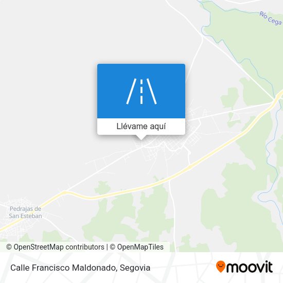 Mapa Calle Francisco Maldonado