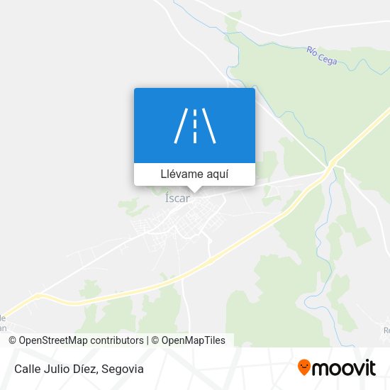 Mapa Calle Julio Díez