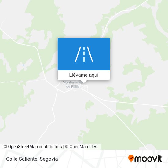 Mapa Calle Saliente
