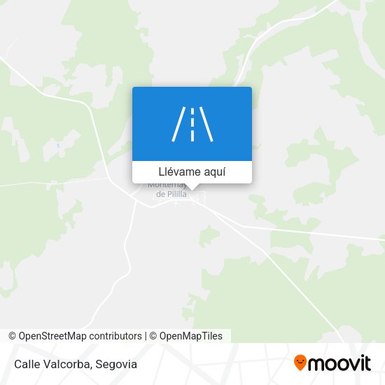 Mapa Calle Valcorba