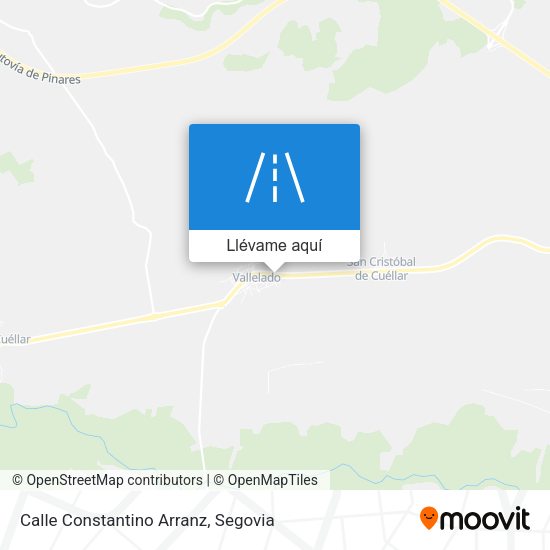 Mapa Calle Constantino Arranz