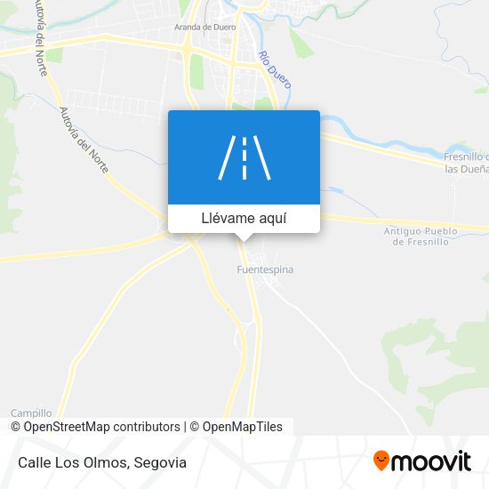 Mapa Calle Los Olmos