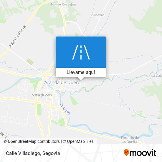 Mapa Calle Villadiego