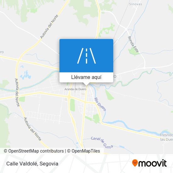 Mapa Calle Valdolé