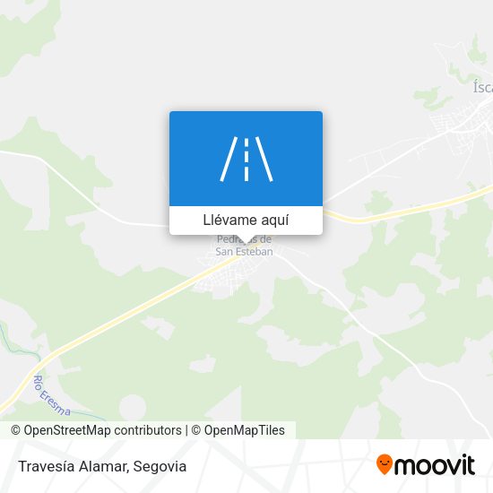 Mapa Travesía Alamar