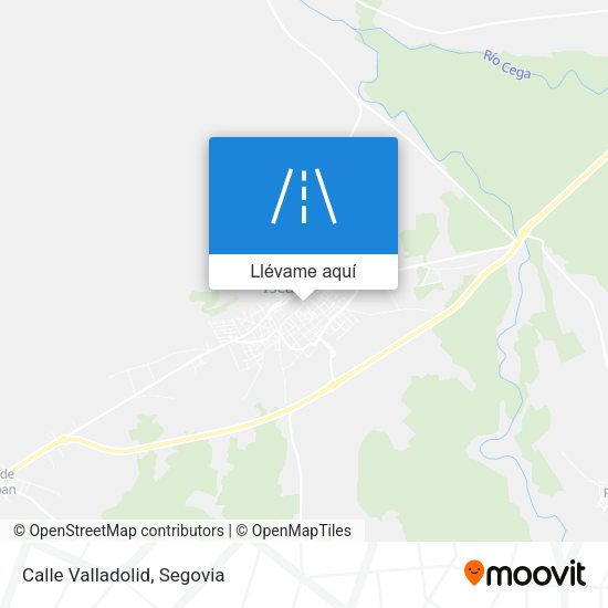 Mapa Calle Valladolid
