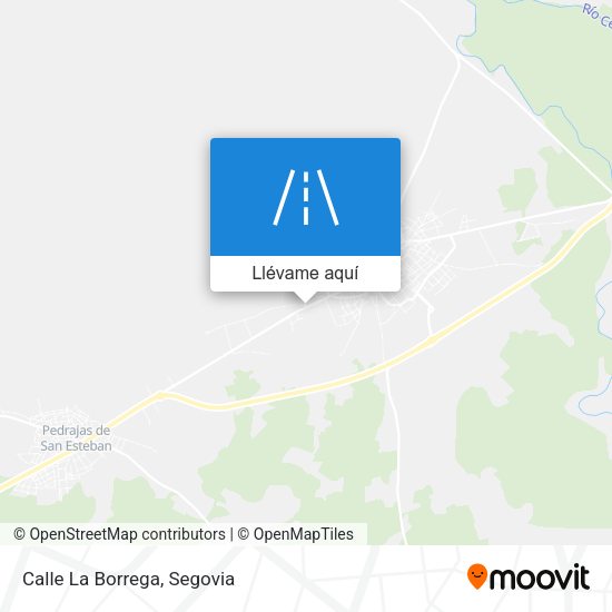 Mapa Calle La Borrega