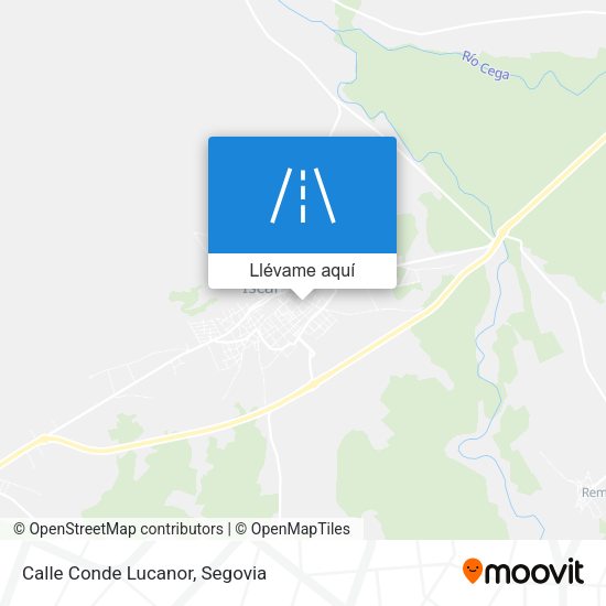 Mapa Calle Conde Lucanor