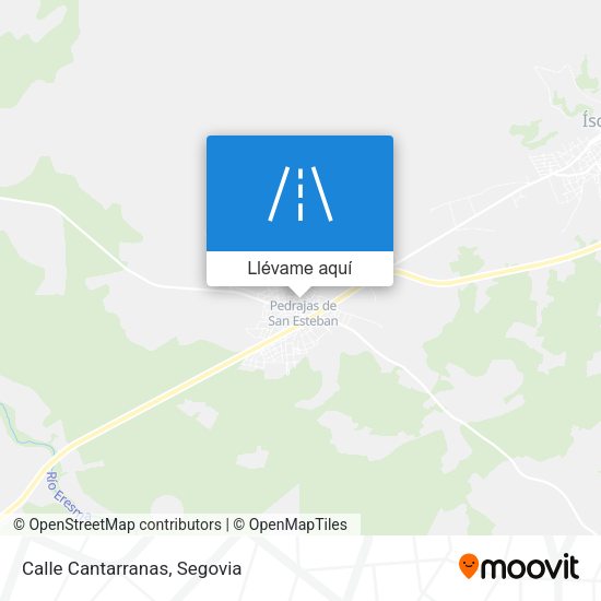 Mapa Calle Cantarranas