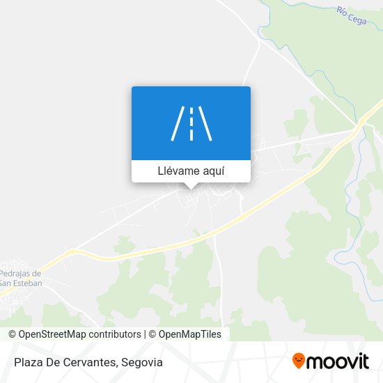 Mapa Plaza De Cervantes