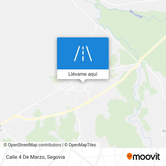 Mapa Calle 4 De Marzo