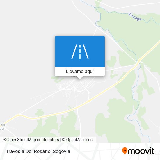 Mapa Travesía Del Rosario