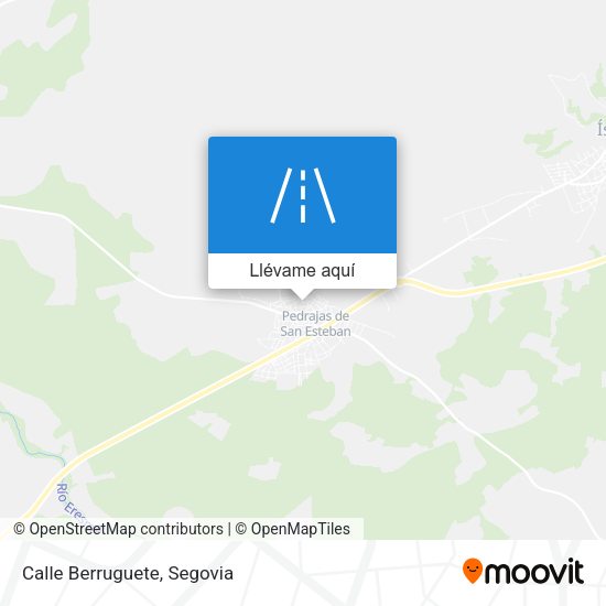 Mapa Calle Berruguete