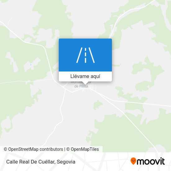 Mapa Calle Real De Cuéllar