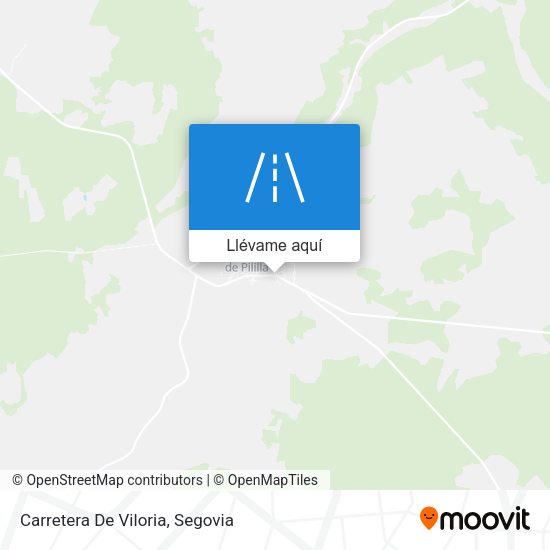 Mapa Carretera De Viloria