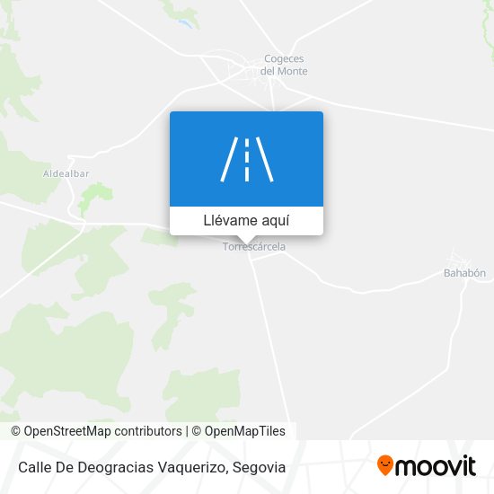 Mapa Calle De Deogracias Vaquerizo