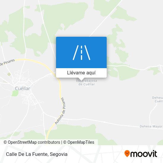 Mapa Calle De La Fuente